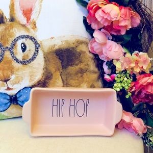 Rae Dunn Easter Spring HIP HOP Loaf Pan NWT